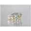 P040, Green Amethyst, 14k Gold Pendant