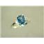 SR171, Neptune Garden Topaz, 925 Sterling Silver Ring