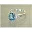 SR171, Neptune Garden Topaz, 925 Sterling Silver Ring