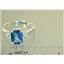 SR171, Neptune Garden Topaz, 925 Sterling Silver Ring