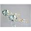 14k Gold Leverback Earrings, Green Amethyst, E207