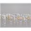 B003, Cubic Zirconia Gold Bracelet