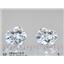 925 Sterling Silver Post Earrings, Silver Topaz, SE102