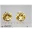 925 Sterling Silver Post Earrings, Citrine, SE212
