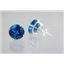 925 Sterling Silver Post Earrings, London Blue Topaz, SE212