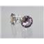 925 Sterling Silver Post Earrings, Smoky Quartz, SE212