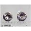 925 Sterling Silver Post Earrings, Smoky Quartz, SE212