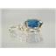 P043, London Blue Topaz 14k Gold Pendant