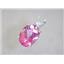 925 Sterling Silver Pendant, Pure Pink Topaz, SP018