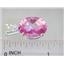 925 Sterling Silver Pendant, Pure Pink Topaz, SP018