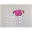 925 Sterling Silver Pendant, Crimson Topaz,  SP002