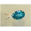 P019, Paraiba Topaz 14K Gold Pendant
