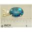 P019, Paraiba Topaz 14K Gold Pendant