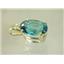 P006, Paraiba Topaz 14k Gold Pendant