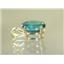 P006, Paraiba Topaz 14k Gold Pendant