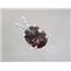 925 Sterling Silver Pendant, Smoky Quartz, SP002