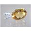 925 Sterling Silver Pendant, Citrine,  SP018