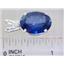 925 Sterling Silver Pendant, Created Blue Sapphire, SP018