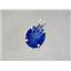 925 Sterling Silver Pendant, Created Blue Sapphire, SP040