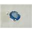 925 Sterling Silver Pendant, Neptune Garden Topaz, SP040