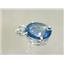 925 Sterling Silver Pendant, Neptune Garden Topaz, SP040