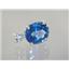 925 Sterling Silver Pendant, Neptune Garden Topaz, SP040