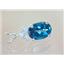 925 Sterling Silver Pendant, Paraiba Topaz,SP043