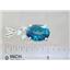 925 Sterling Silver Pendant, Paraiba Topaz,SP043