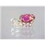 P002, Crimson Topaz 14k Gold Pendant