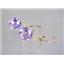 14k Gold Leverback Earrings, Amethyst, E217