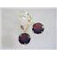 14k Gold Leverback Earrings, Mozambique Garnet, E217