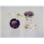 14k Gold Leverback Earrings, Mozambique Garnet, E217