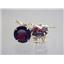 14k Gold Leverback Earrings, Mozambique Garnet, E217