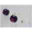 14k Gold Leverback Earrings, Mozambique Garnet, E217