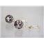 14k Gold Leverback Earrings, Smoky Quartz, E217