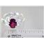 SR176, Crimson Topaz, 925 Sterling Silver Ring