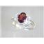 SR176, Mozambique Garnet, 925 Sterling Silver Ring