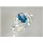 SR176, Neptune Garden Topaz, 925 Sterling Silver Ring