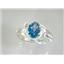 SR176, Neptune Garden Topaz, 925 Sterling Silver Ring