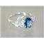 SR176, Neptune Garden Topaz, 925 Sterling Silver Ring