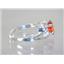 SR176, Created Padparadsha Sapphire, 925 Silver Ring