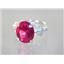 Created Ruby, 925 Sterling Silver Ring, SR154