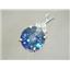 SP087, Neptune Garden Topaz 925 Sterling Silver Pendant