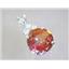 SP087, Twilight Fire Topaz 925 Sterling Silver Pendant