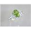 SR176, Peridot, 925 Sterling Silver Ring