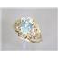 10K, 14K or 18K Gold Ladies Ring, Aquamarine , R125