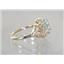 10K, 14K or 18K Gold Ladies Ring, Aquamarine , R125