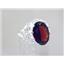 SR260, Mozambique Garnet, 925 Sterling Silver Ring