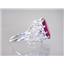 SR260, Created Ruby, 925 Sterling Silver Ring