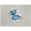 Sterling Silver Ladies Ring, Neptune garden Topaz, SR016